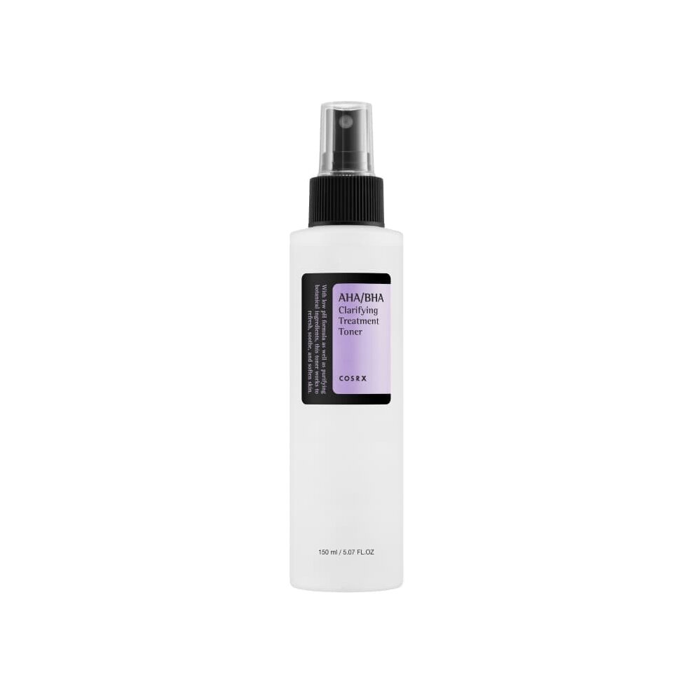 COSRX AHA/BHA Clarifying Facial Treatment Toner Essence for Exfoliating Whiteheads Pores and Uneven Skin 150ml