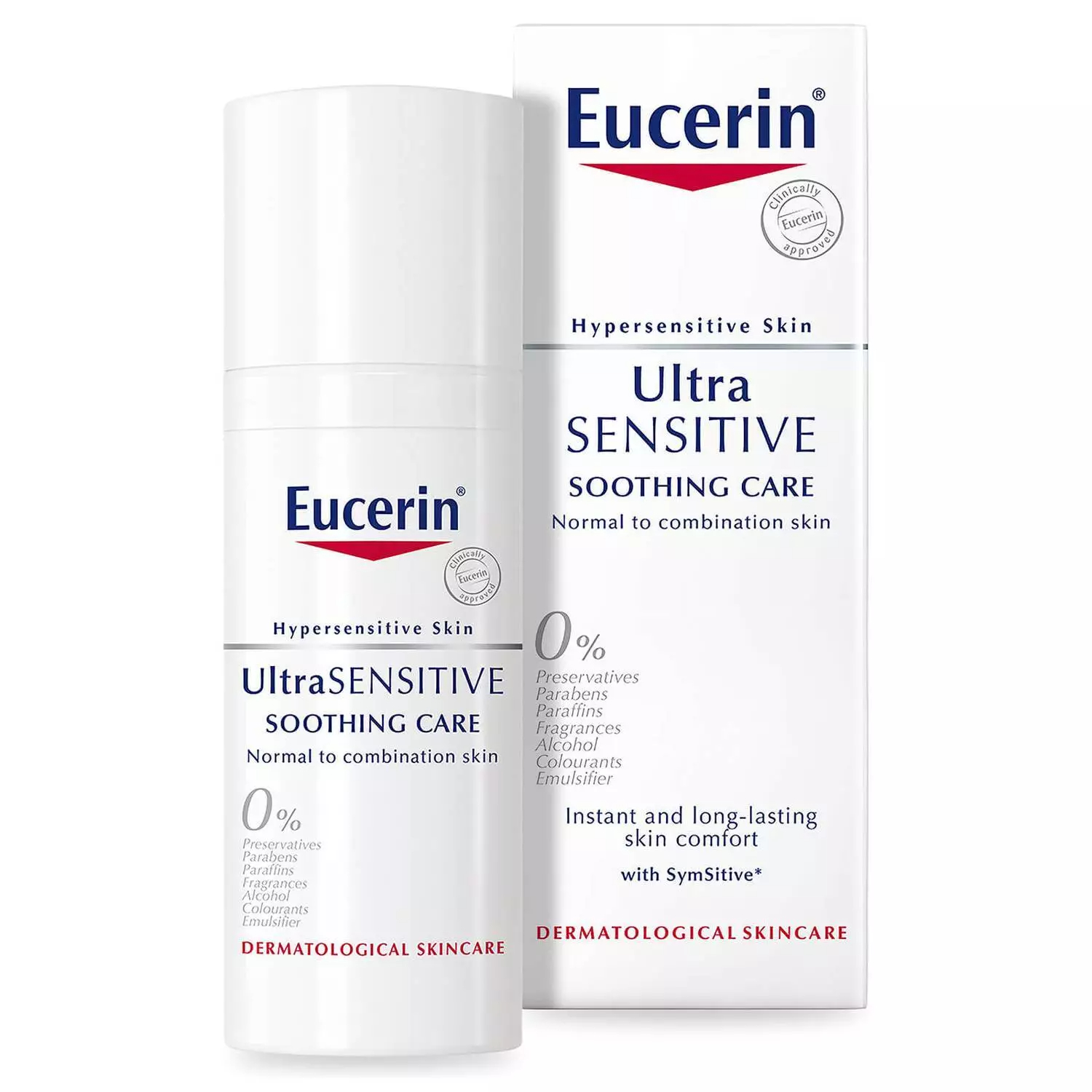 Eucerin Ultra Sensitive Soothing Care Normal to Combination Skin 50ml