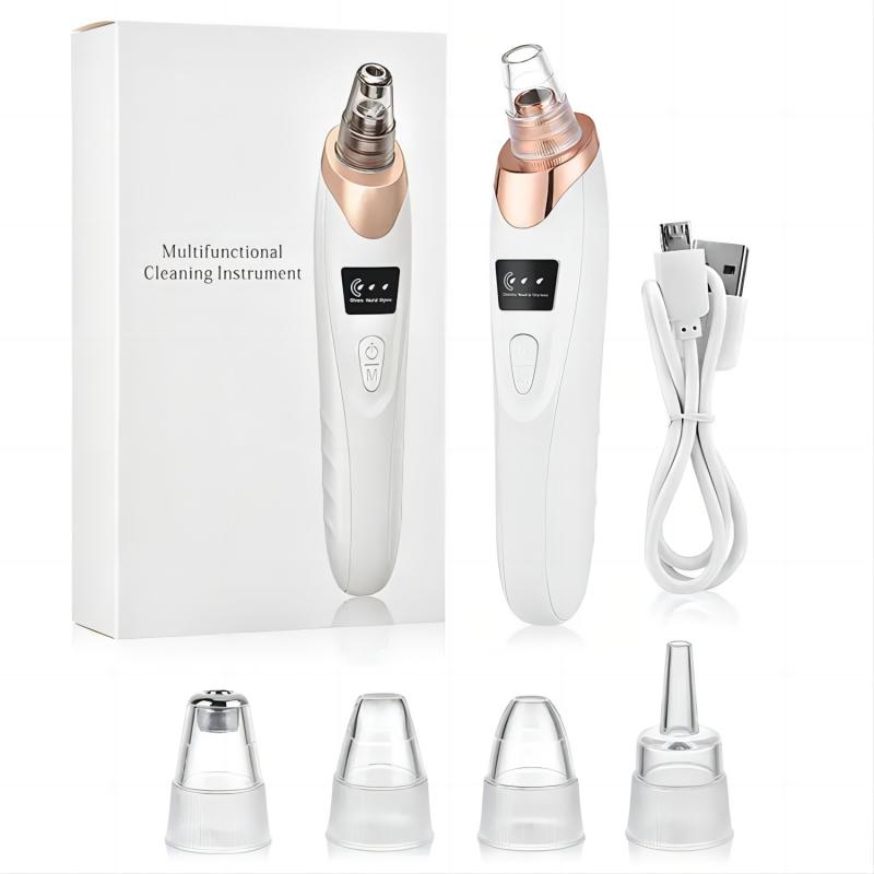 Blackhead Remover Vacuum Pore Cleaner for Face Nose Mite Blackhead Removal Instrument Kit Electric Acne Facial Extractor Tool Newest Technology