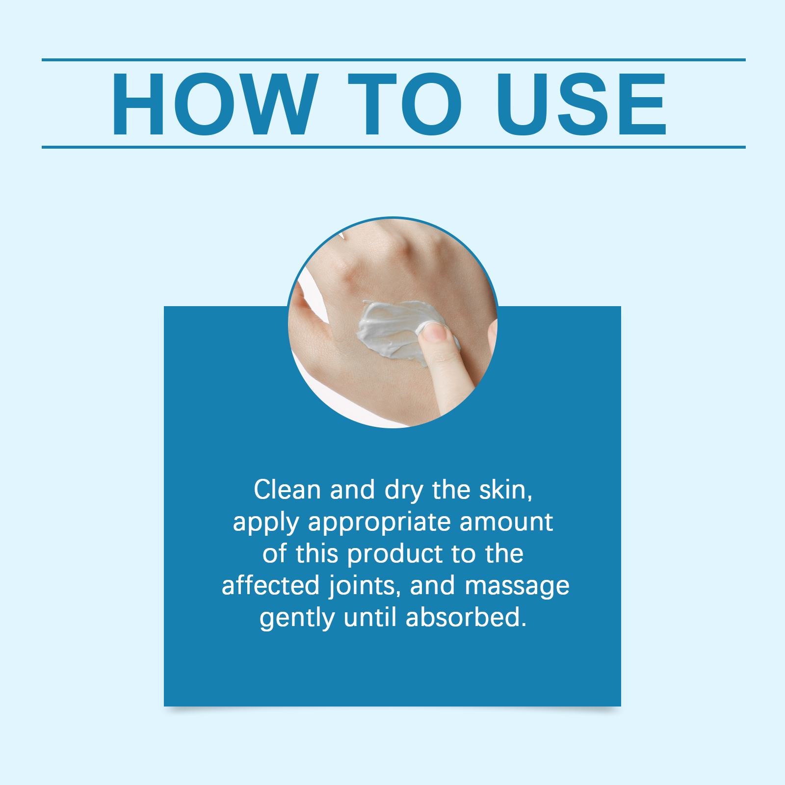 Joint Relief Cream Gentle Collagen Nourishing Body Massage Cream for Soothing Daily Discomfort in Hands and Feet