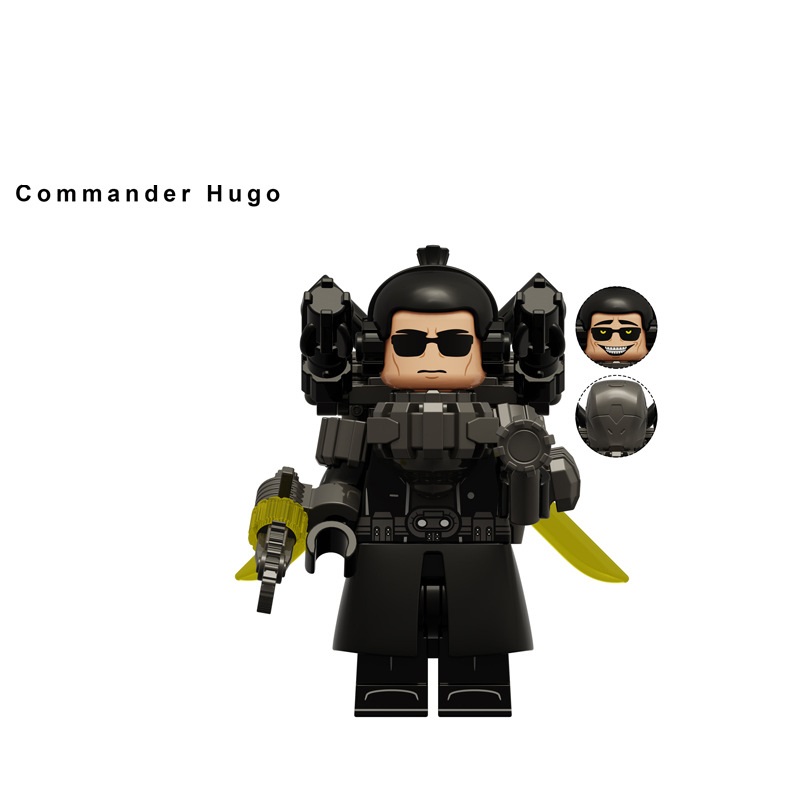 Toilet Series Gangster Space Toilet Soldier Mini Figures Series Collection Building Blocks Set for Classic Educational Toy Smooth Surface