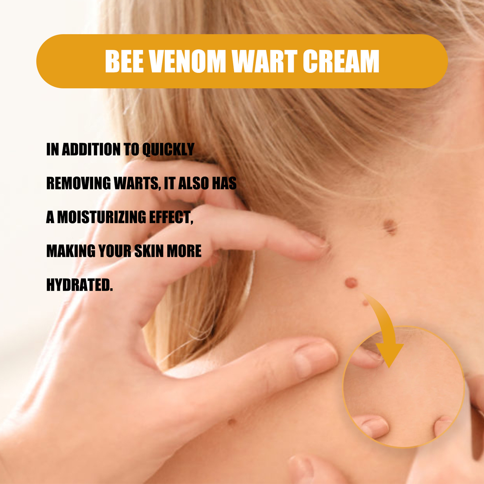 Bee Venom Skin Care Cream Gentle Cleansing Moisturizing Hydrating For Daily Face And Body External Nourishing Treatment