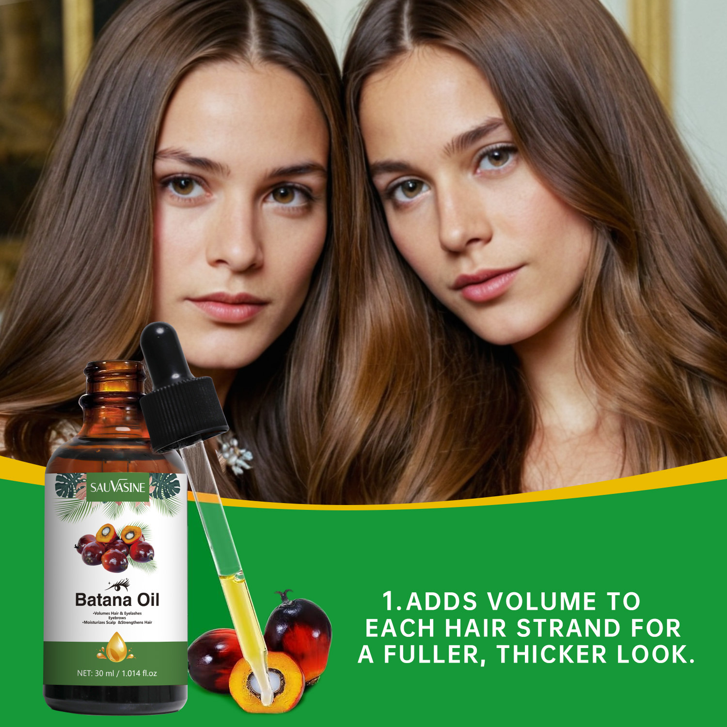 Batana Oil For Hair And Eyelash Nourishing Strengthening Growth Support Daily Care Treatment