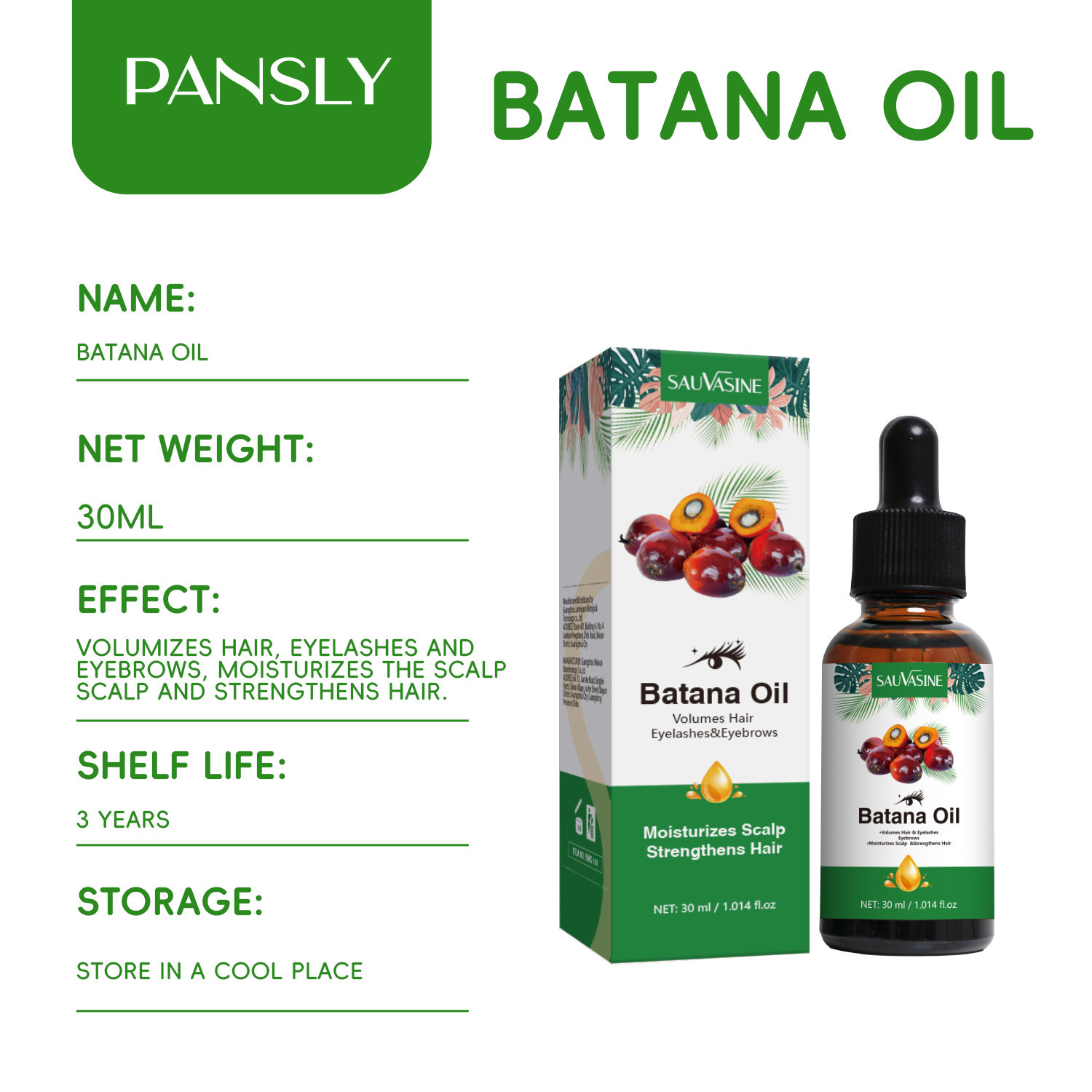 Batana Oil For Hair And Eyelash Nourishing Strengthening Growth Support Daily Care Treatment