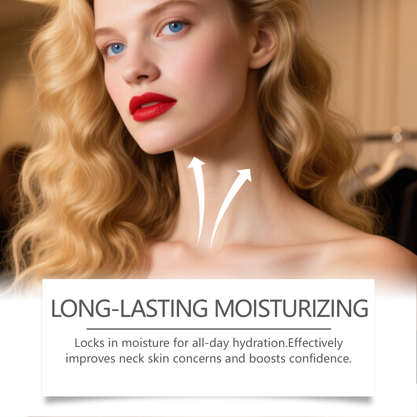Moisturizing Facial Neck Cream Mild Hydrating Nourishing Soft Daily Skin Care For Face And Neck Complexion