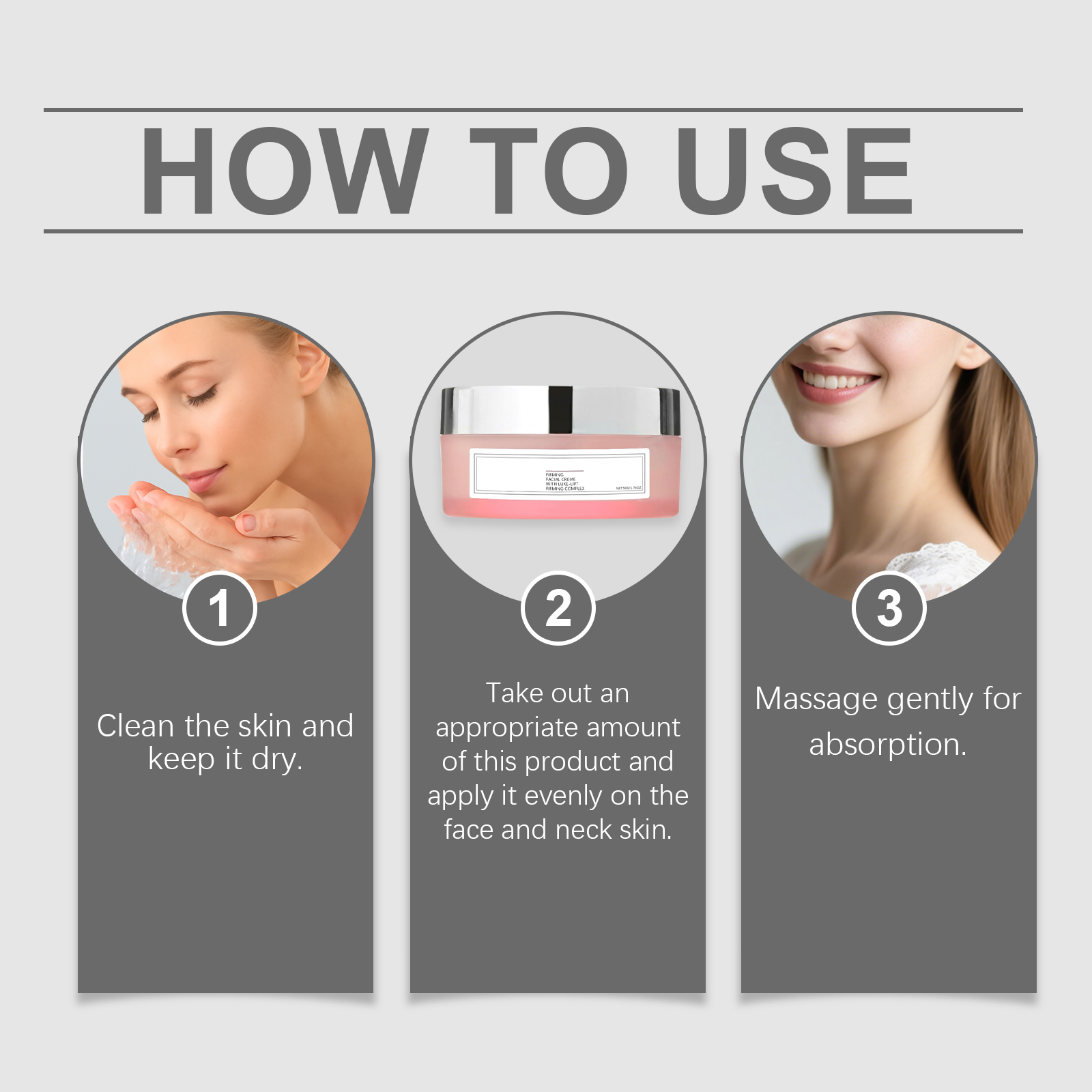 Moisturizing Facial Neck Cream Mild Hydrating Nourishing Soft Daily Skin Care For Face And Neck Complexion