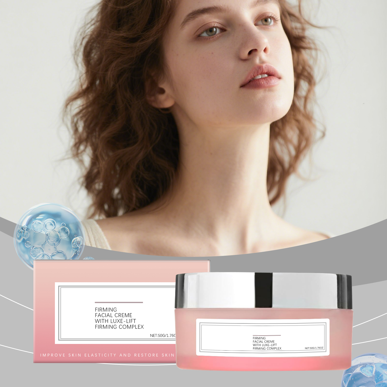 Moisturizing Facial Neck Cream Mild Hydrating Nourishing Soft Daily Skin Care For Face And Neck Complexion