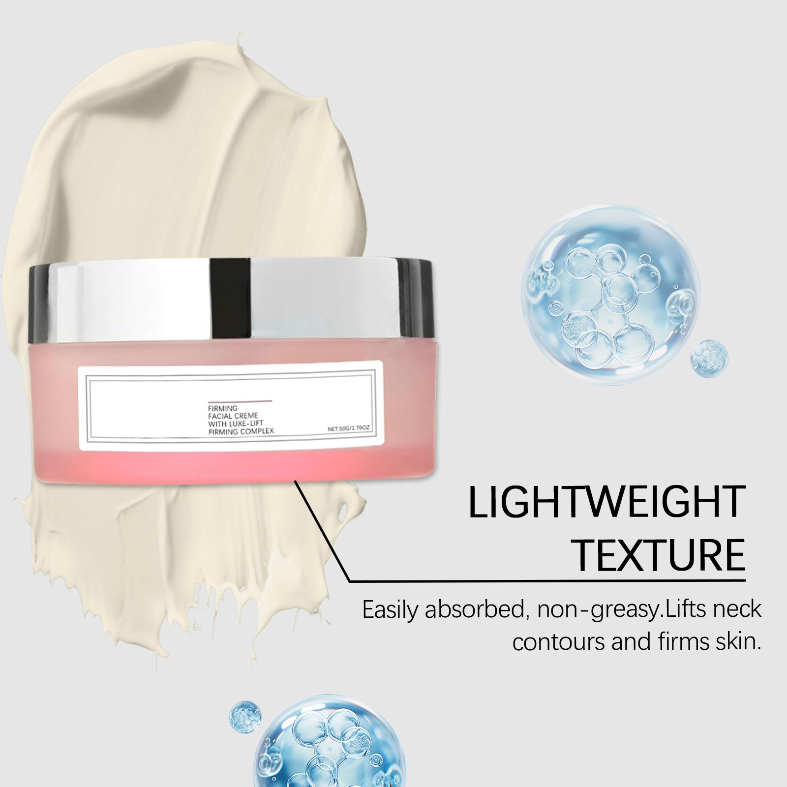 Moisturizing Facial Neck Cream Mild Hydrating Nourishing Soft Daily Skin Care For Face And Neck Complexion