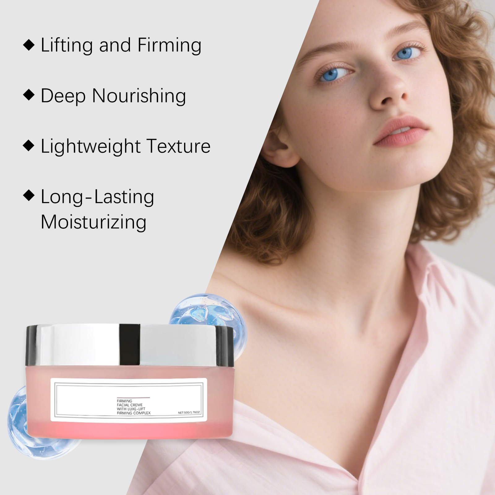 Moisturizing Facial Neck Cream Mild Hydrating Nourishing Soft Daily Skin Care For Face And Neck Complexion