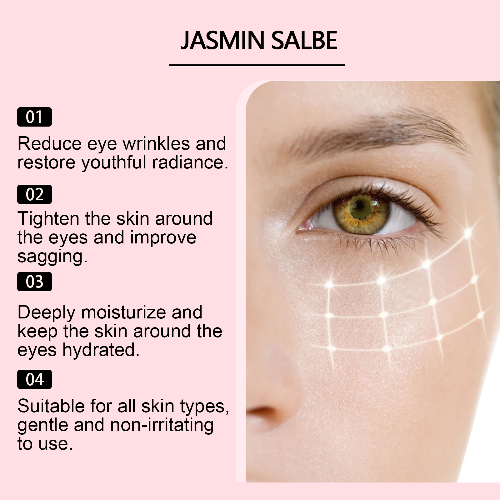 Collagen Moisturizing Eye Cream Nourish Skin Hydrate Brighten Elastic Smooth Daily Apply Skin Care For Eye Area