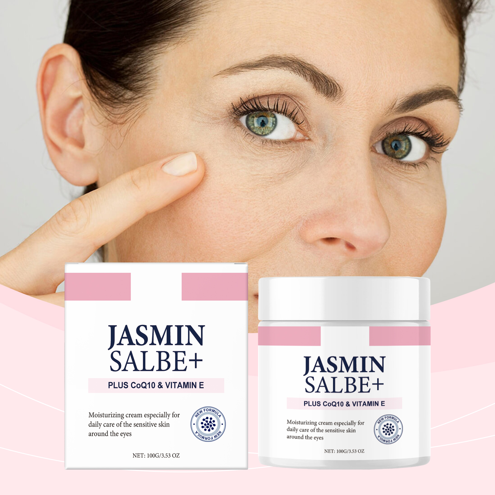 Collagen Moisturizing Eye Cream Nourish Skin Hydrate Brighten Elastic Smooth Daily Apply Skin Care For Eye Area