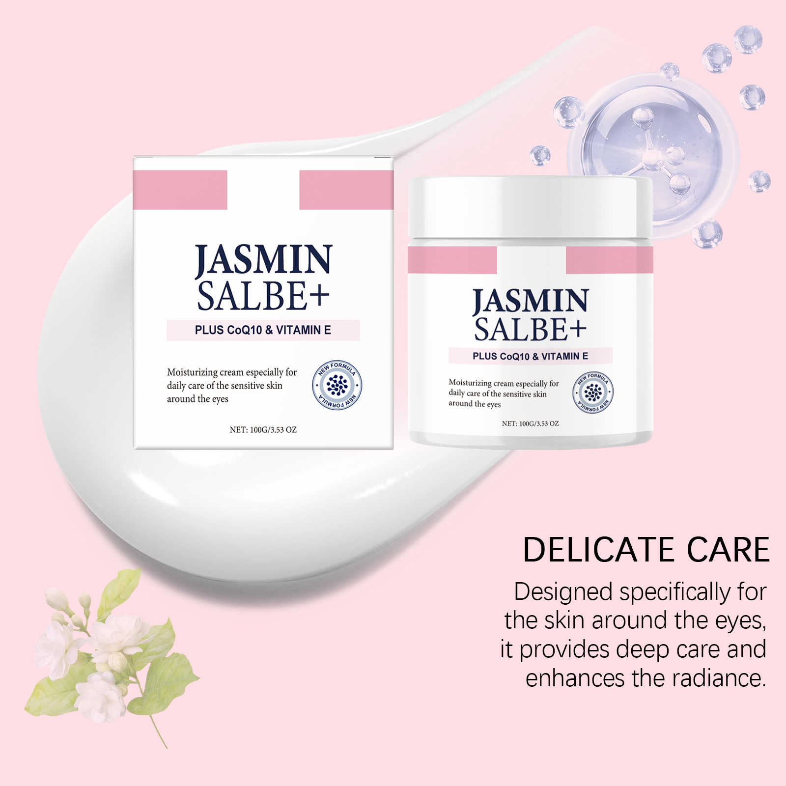 Collagen Moisturizing Eye Cream Nourish Skin Hydrate Brighten Elastic Smooth Daily Apply Skin Care For Eye Area