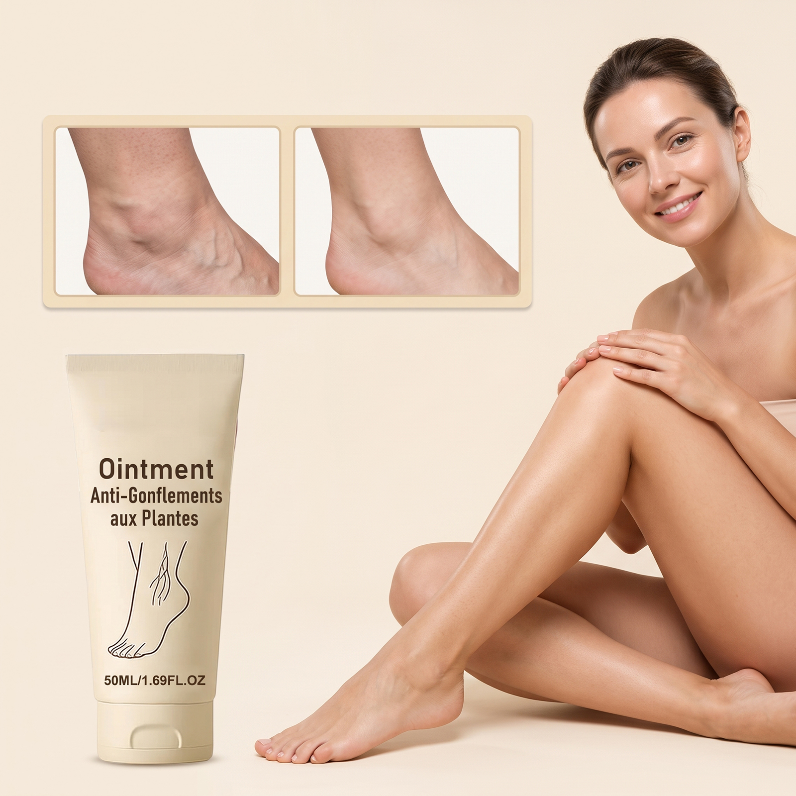 Herb Care Cream Plant Extract Mild Silky Moisturizing Four Season Maintenance Whole Body Care Treatment