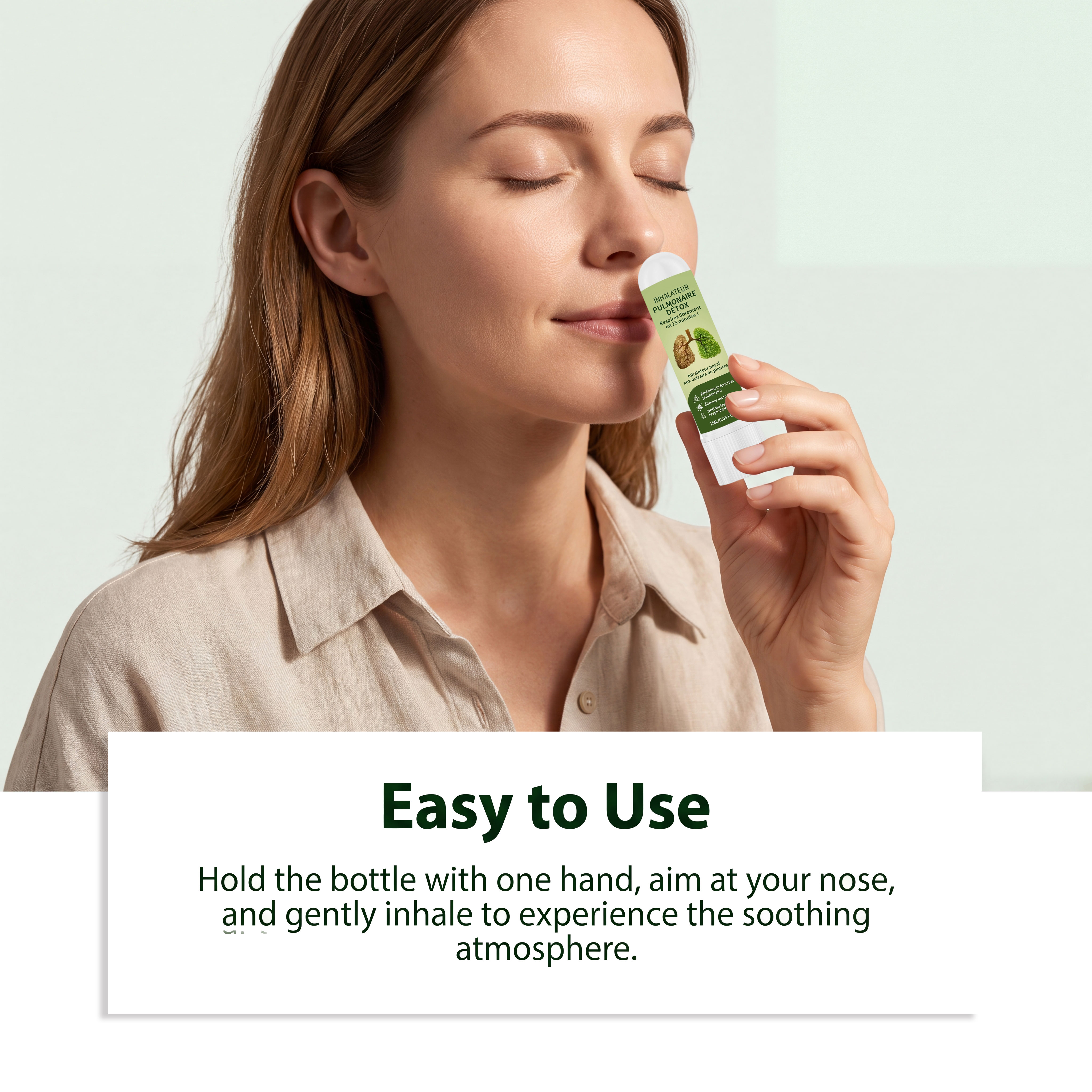 Body Care Nasal Inhaler Fresh Comfort Cool Mild Protect Portable Nose Gentle Delicate Soft Refreshing
