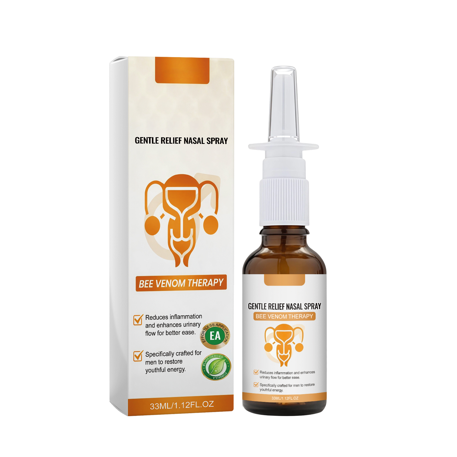 Men Nasal Care Spray Contains Plant Extracts Mild Texture Refreshing Non Irritating For Male Body Care
