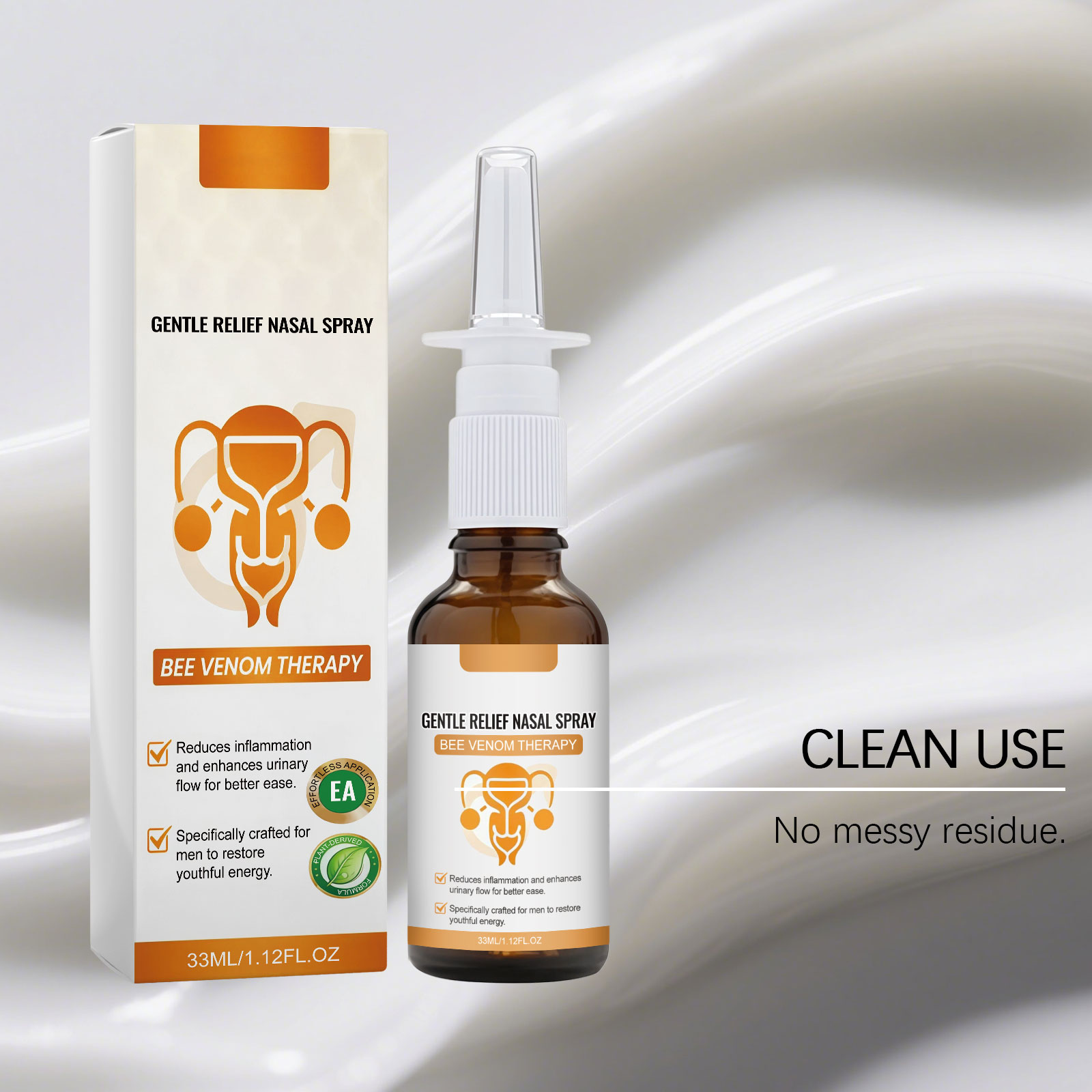 Men Nasal Care Spray Contains Plant Extracts Mild Texture Refreshing Non Irritating For Male Body Care