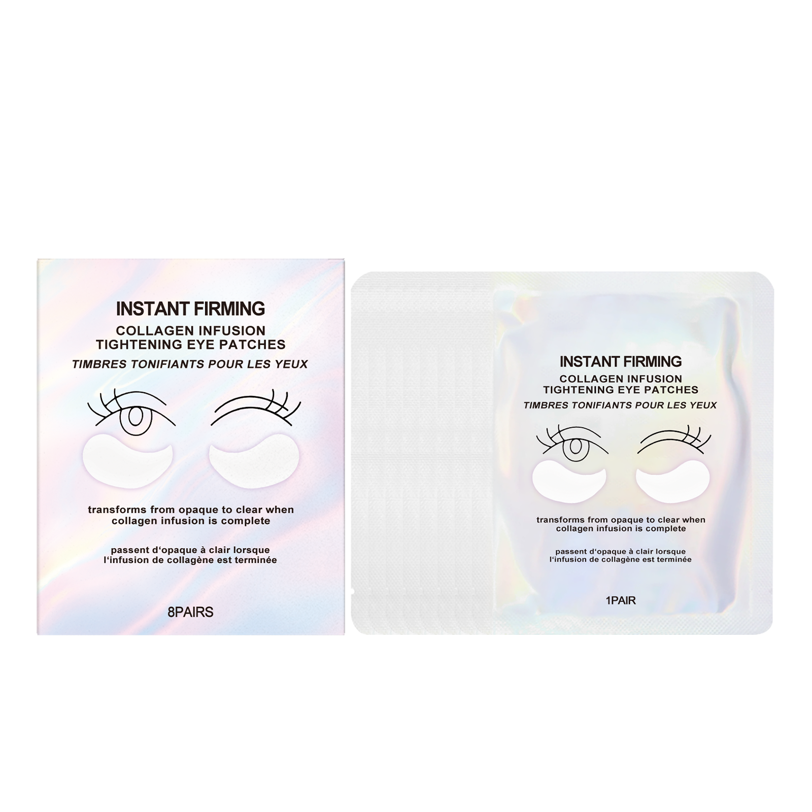 Collagen Eye Mask Deep Hydrating Moisturizing Mild Ingredients Soften Skin Eye Area Skin Eye Care