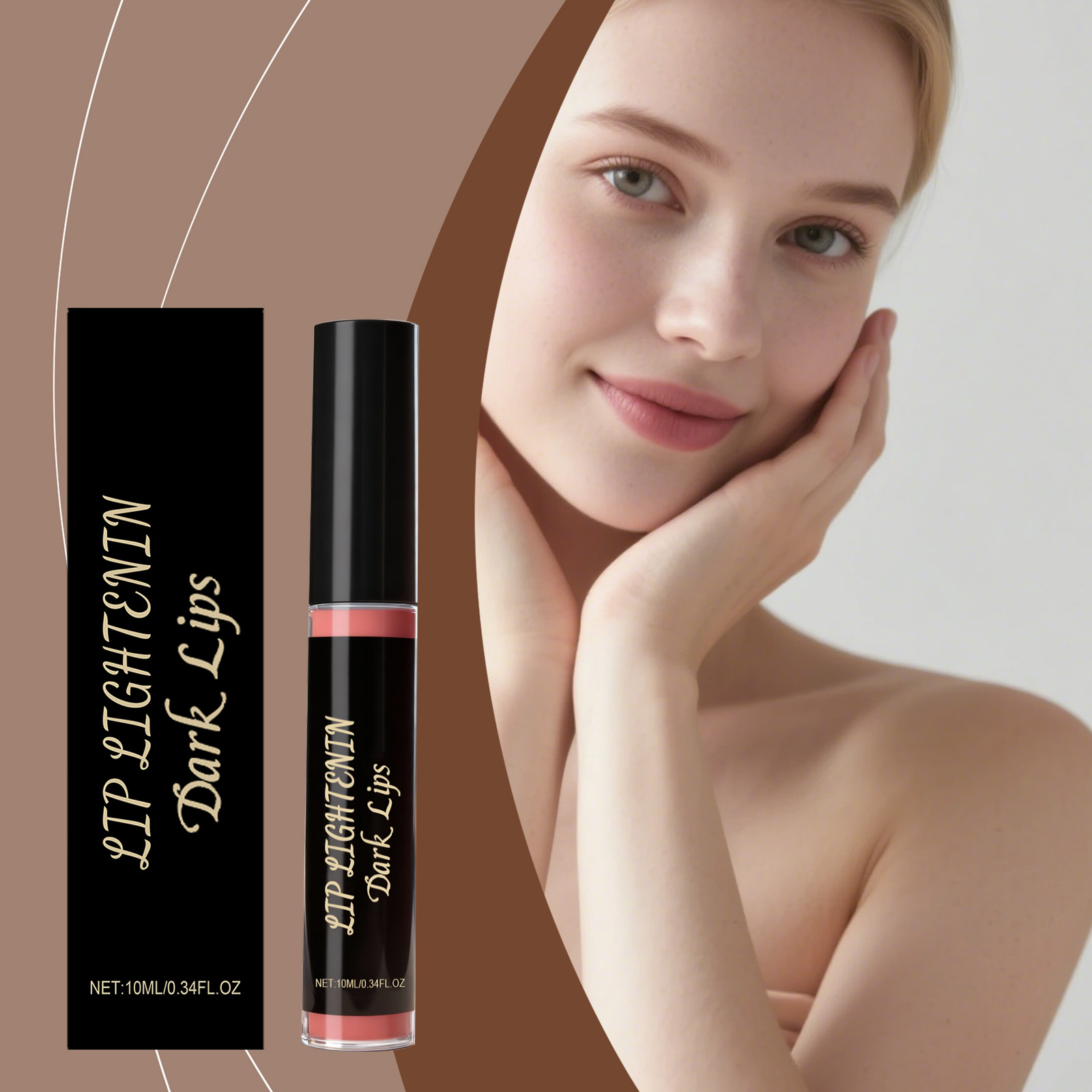 Pink Moisturizing Nourishing Lip Oil Daily Mild Hydrating Glossy Soft Portable Lip Care