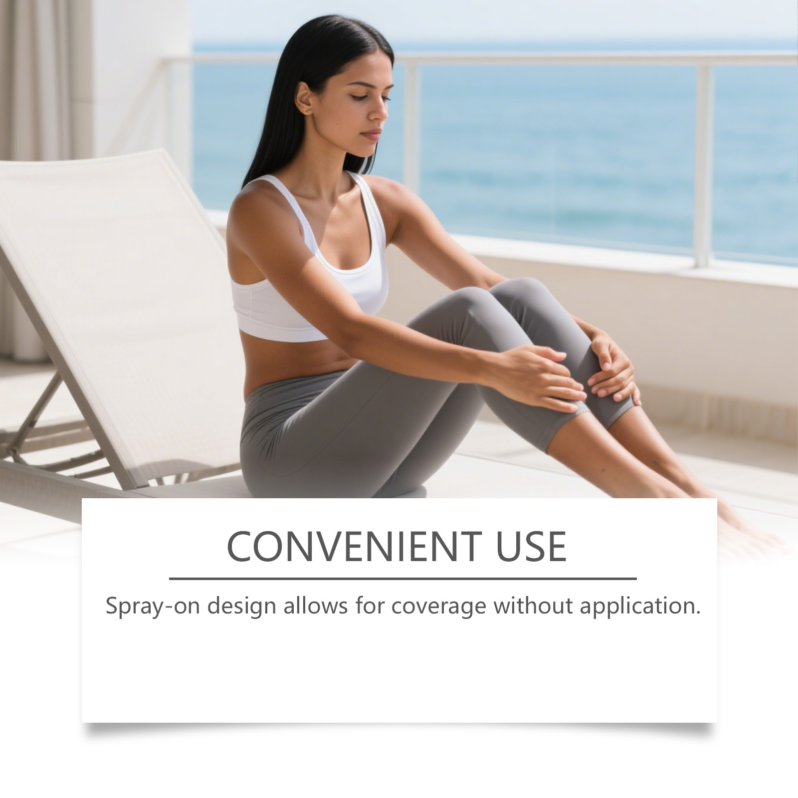 Leg Care Spray Cool Soft Moist Daily Skin Care For Office Long Sitting Legs