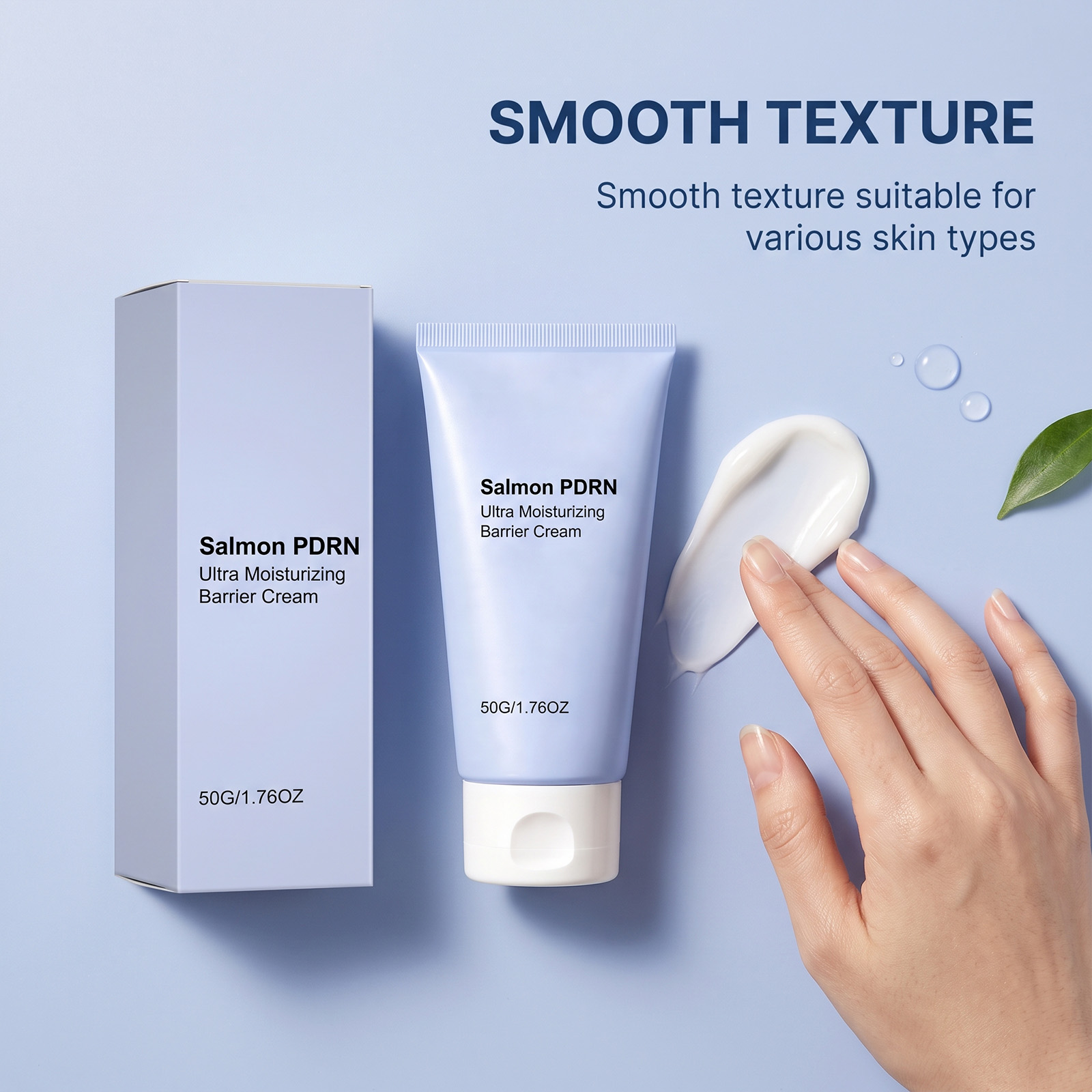 Facial Moisturizing Cream Light Texture Tender Delicate Hydrating Moisturize Facial Skin Daily Skin Care