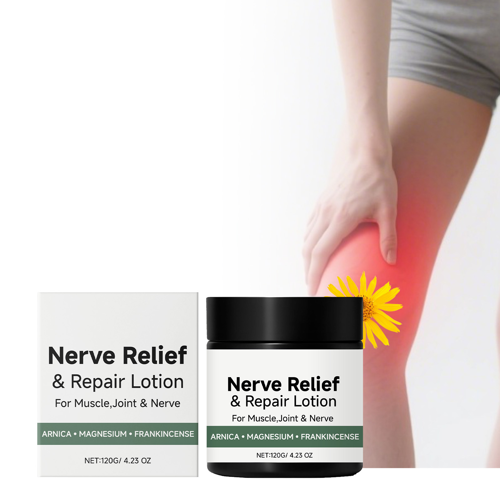 Joint Care Cream Mild Moisturizing Body Joint Knee Comfort Daily External Smear Massage Lotion