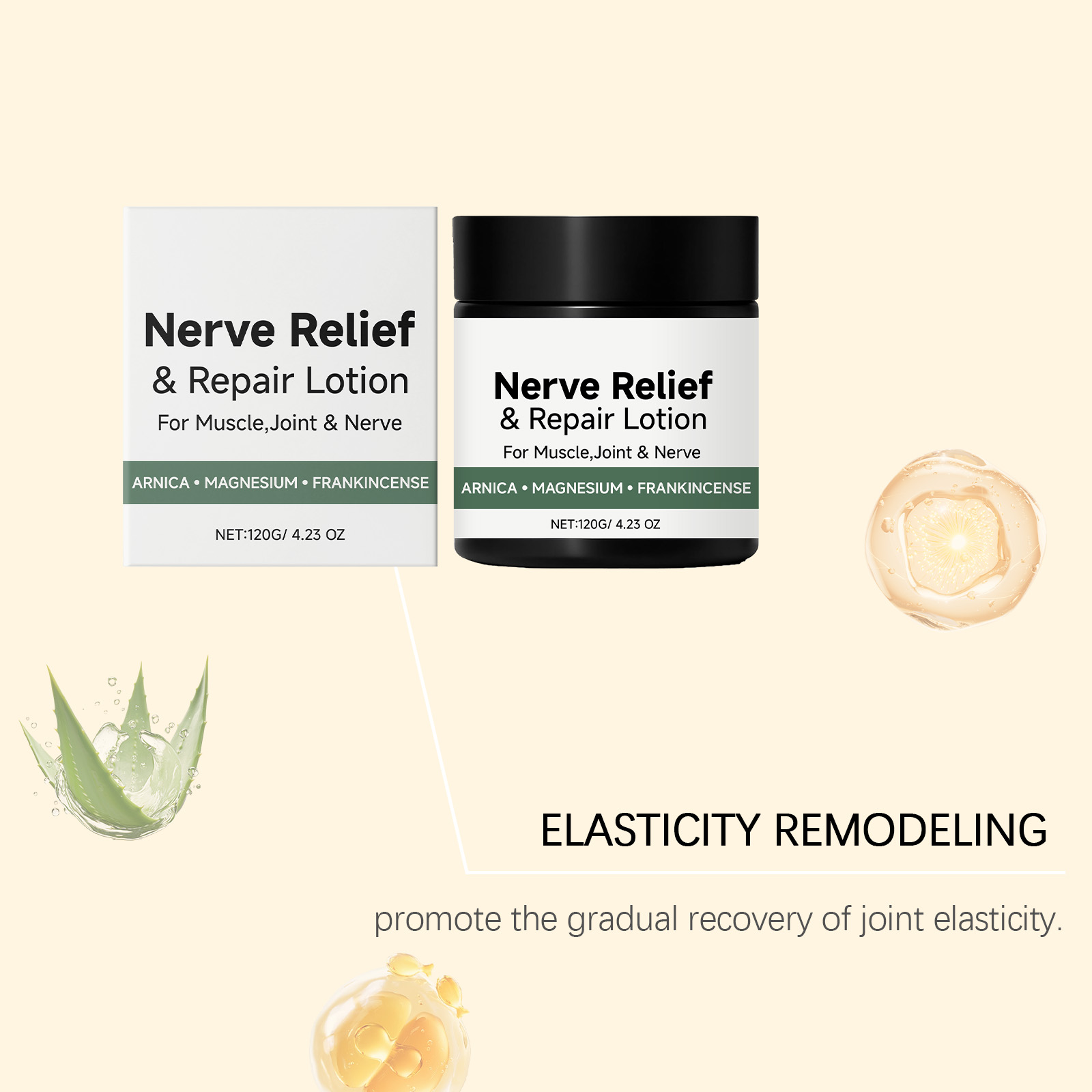 Joint Care Cream Mild Moisturizing Body Joint Knee Comfort Daily External Smear Massage Lotion