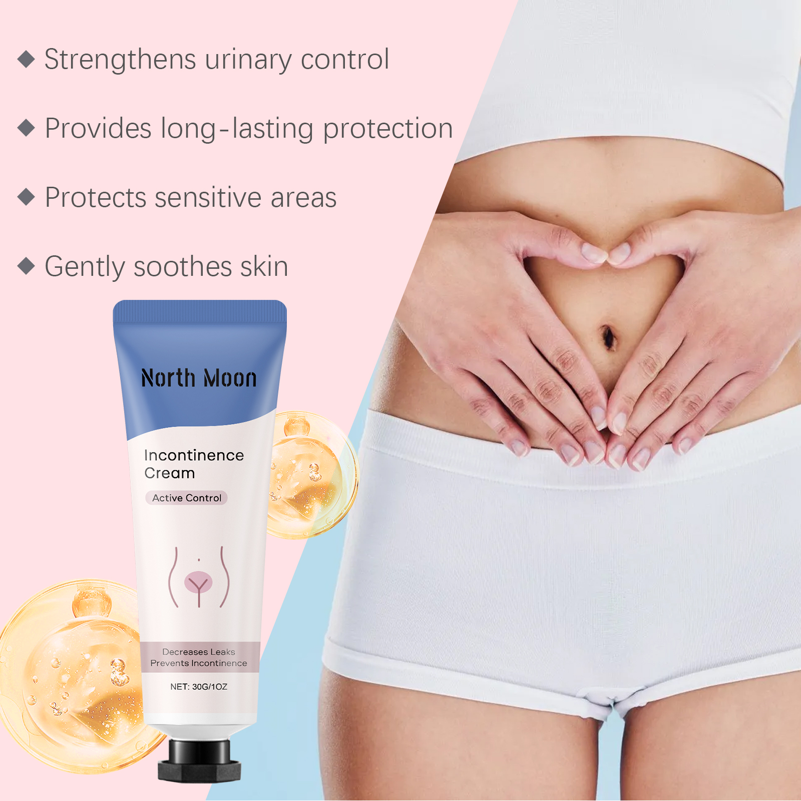 Womens Body Care Cream Gentle Ingredients Nourish Moisturize Skin Body Comfort Care Lotion