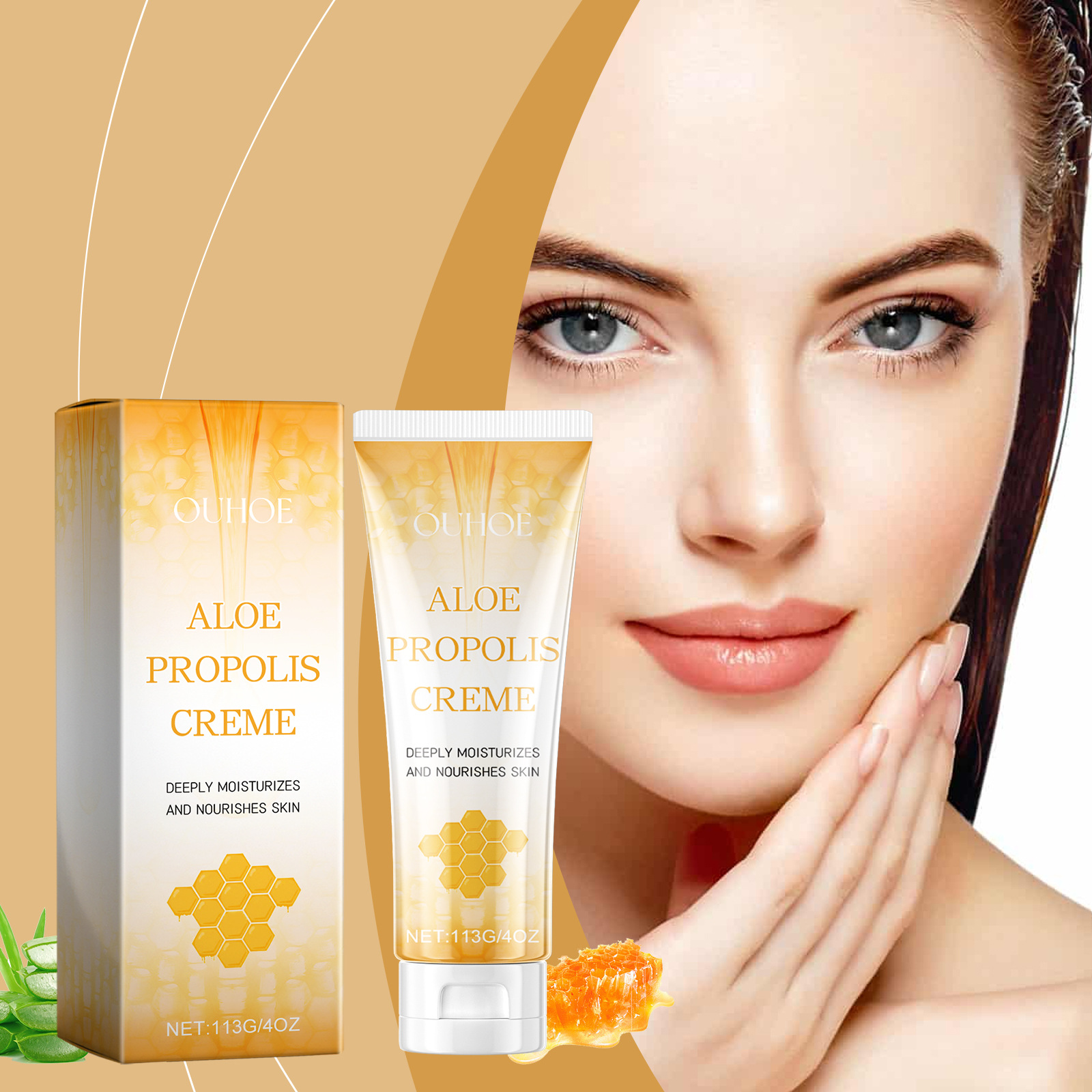 Aloe Vera Propolis Honey Facial Moisturizer