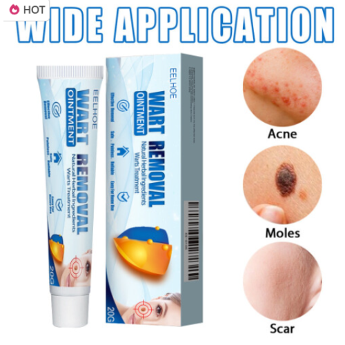 Wart Remover Cream 20g Fast Acting Gel Wart ACare Ointment for Face Hands Feet Body