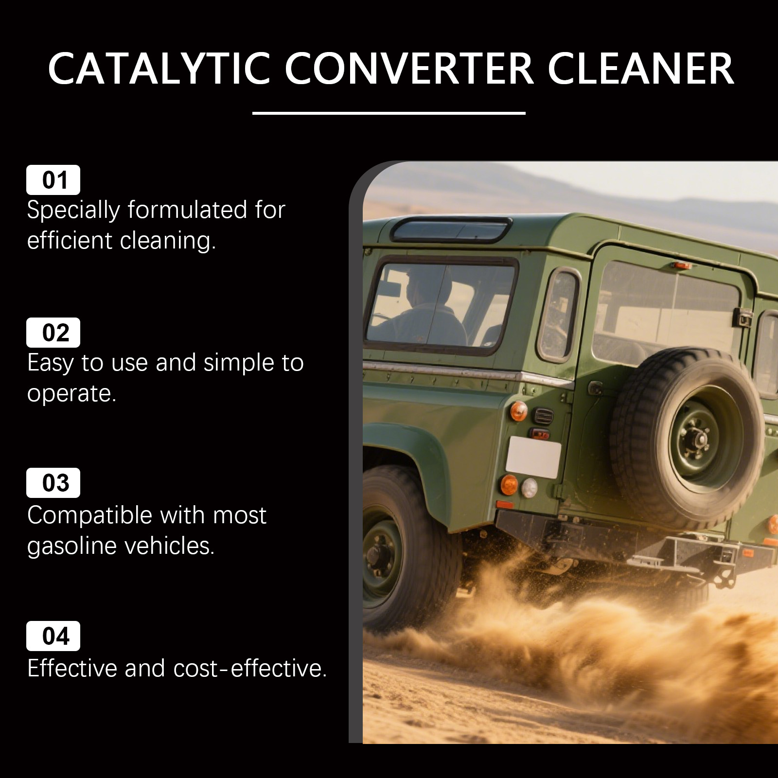 Car Catalytic Converter Cleaner Fuel System Carbon Deposit Remover For Gasoline Engine Maintenance 120ml