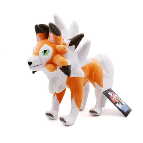 Lycanroc Dusk Form Wolf Plush Toy Stuffed Animal Doll kids Gift