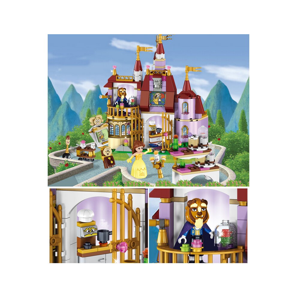 Beauty and the Beast Belle Princess Assemble Castle Toys DIY UK