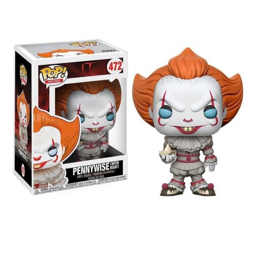 FUNKO POP Stephen Kings It  Model Toys Figure Childrens Present Paper Boat Edition