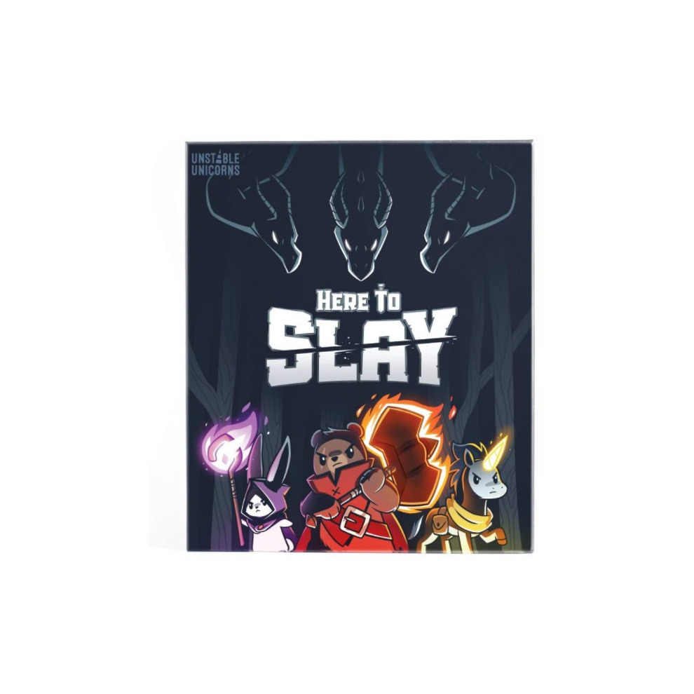 (Basic) Party Card Board Game Parent Child Card Game Here To Slay Basic Game and Expansion Pack Strategy Family Party Card Game Suitable for Teenagers and Adults Christmas Gifts