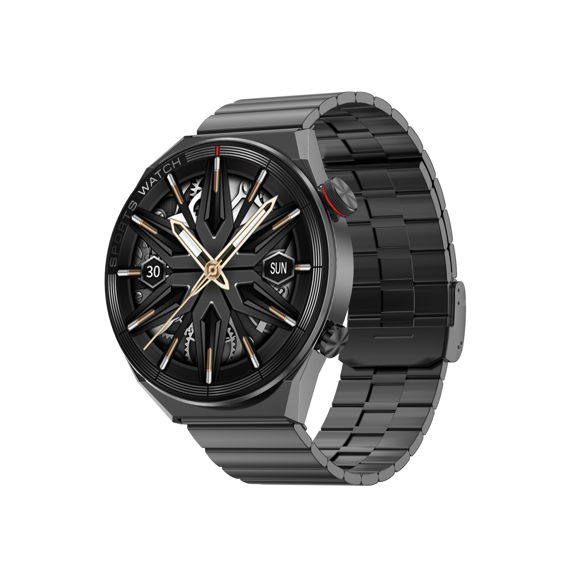 2023 New Smart Watch Men NFC GPS Tracker Fitness Bracelet HD Screen Wireless Charging