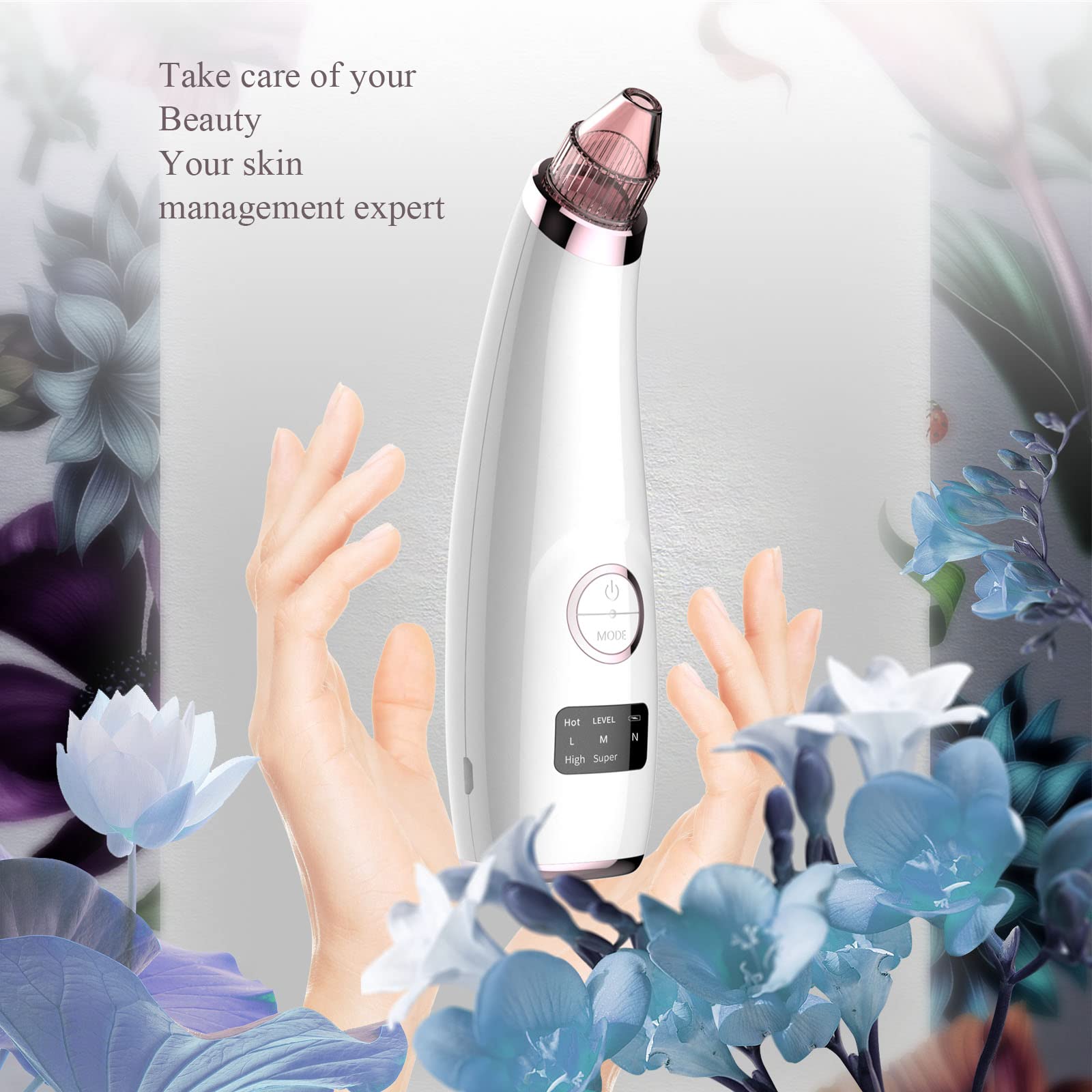 Blackhead Remover Vacuum Blackhead Extractor Face Pore Cleaner