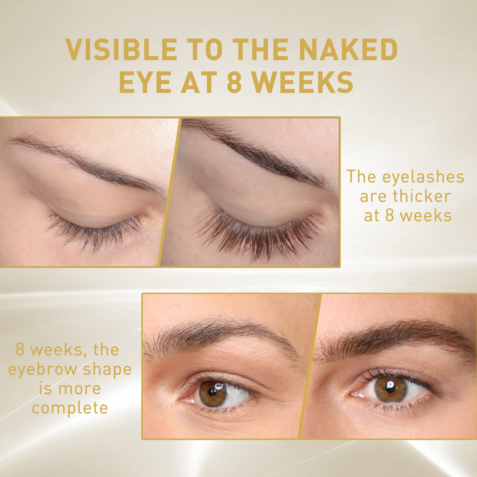 Eyelash Growth Enhancer Moisturizing Eyelash Nourishing Essence Eyelashes Enhancer Lash Lift Lengthening Fuller Thicker Eyelash Care Treatment Product