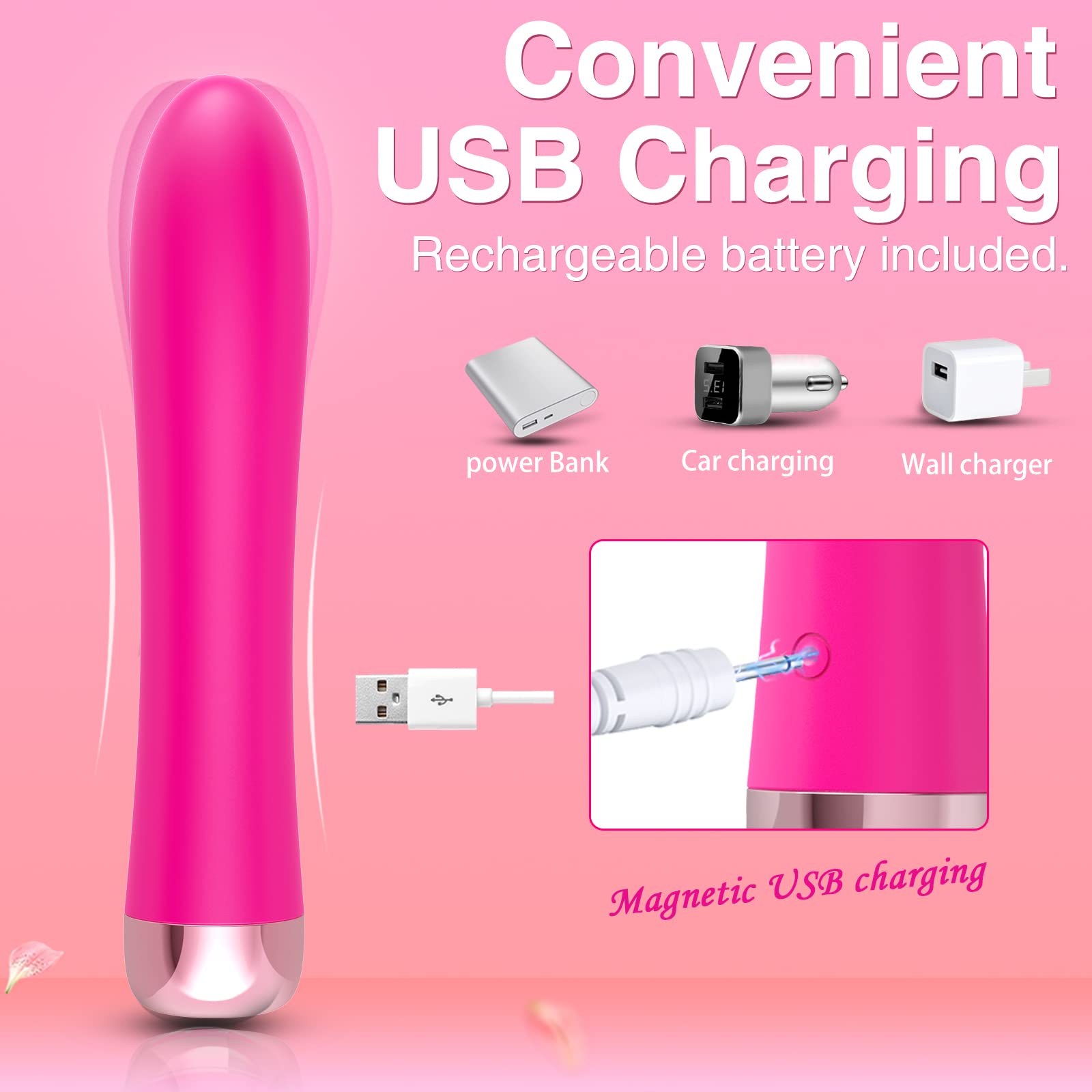 G Spot Vibrator Sex Toys Clitoral Vibrators Adult Toys for Women Clitoris Dildo Clitoralis Stimulator Small Bullet Massager Wand for Couples