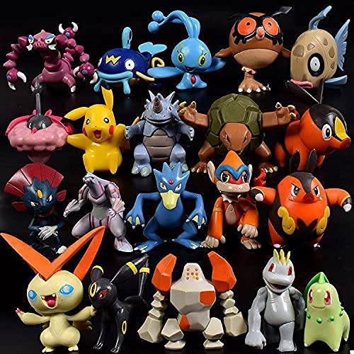 (144pcs) Pokémon Figures PVC Mini Figurines Pokémon Pop Statue  Ornamental Anime Action Figures Pikachu Collect Model Kids Toy Gifts