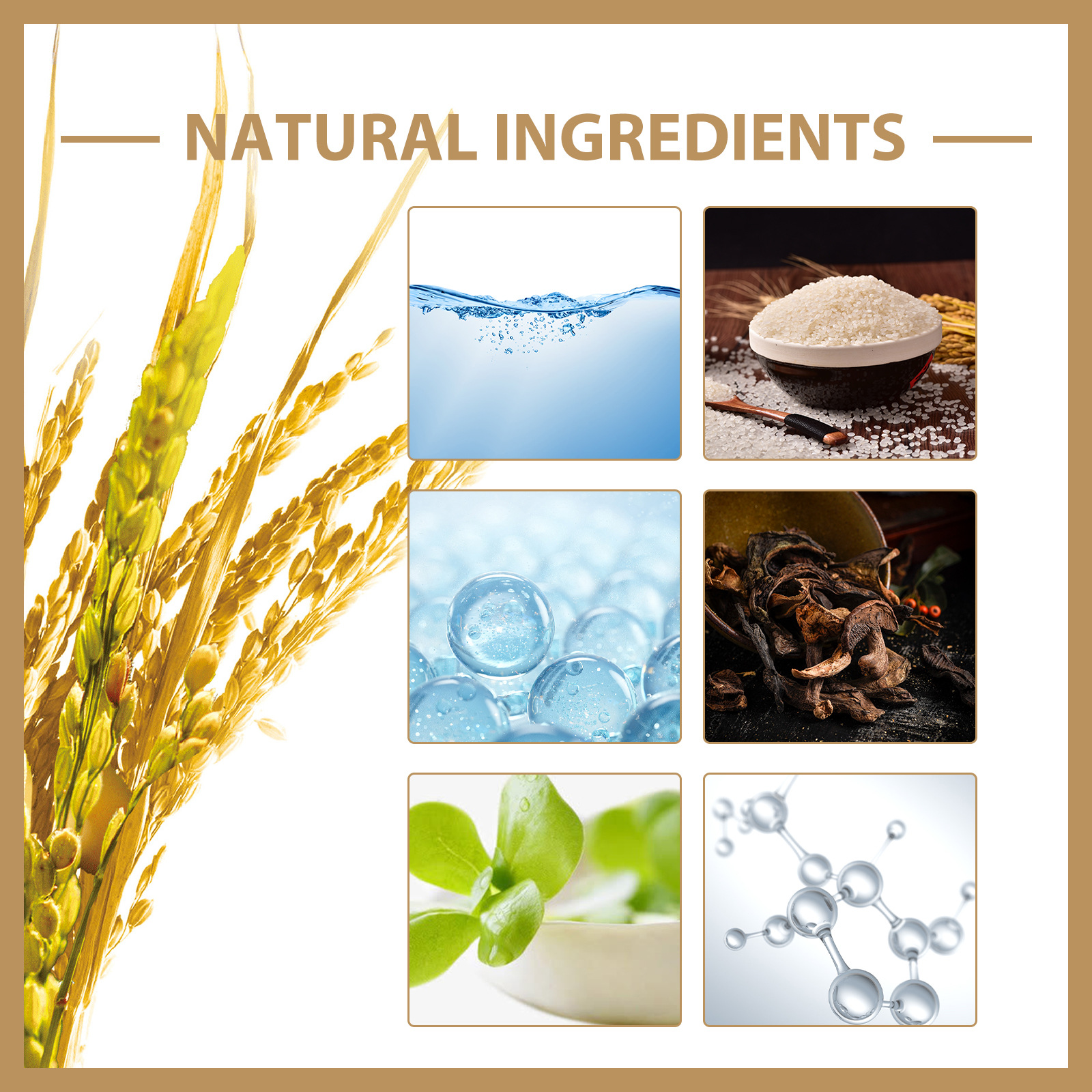 Rice Toner Deeply Moisturizing Brightening Restore Skin Texture Shrink Pores Nourishing Dryness Anti Aging Hydrate 150ml