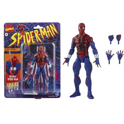 Marvel Legends Symbiote Spiderman Ben Reilly Spider-Man Classic Venom Movable Action