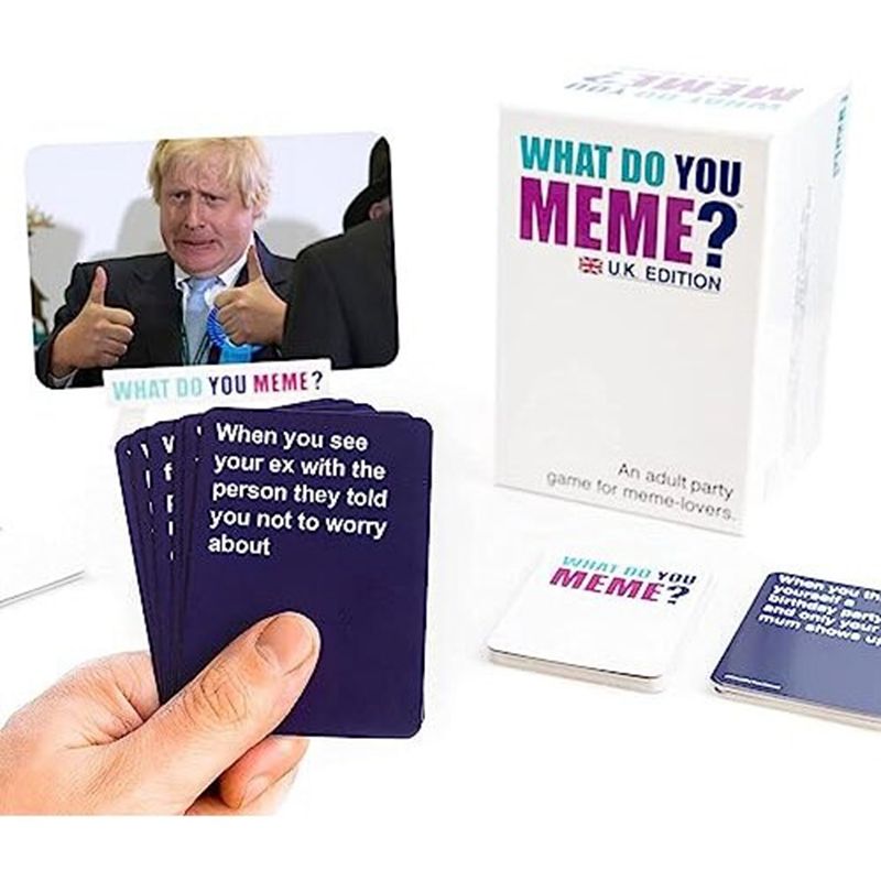 WHAT DO YOU MEME? Core Game - The Hilarious Adult Party Game for Meme Lovers (UK Edition)