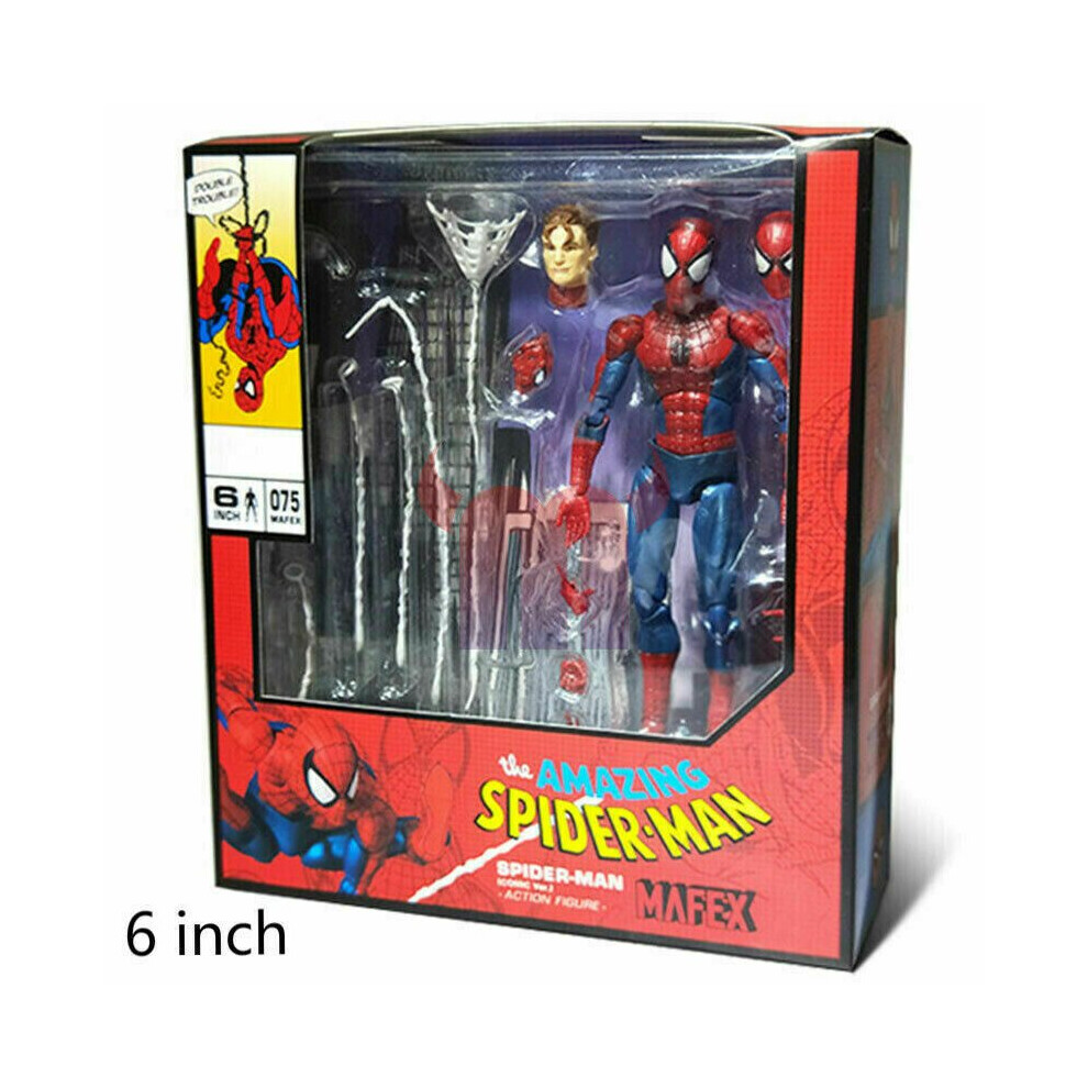 Marvel Spider-man Amazing Comic Version 6 Action Figure 075 Toys Gift