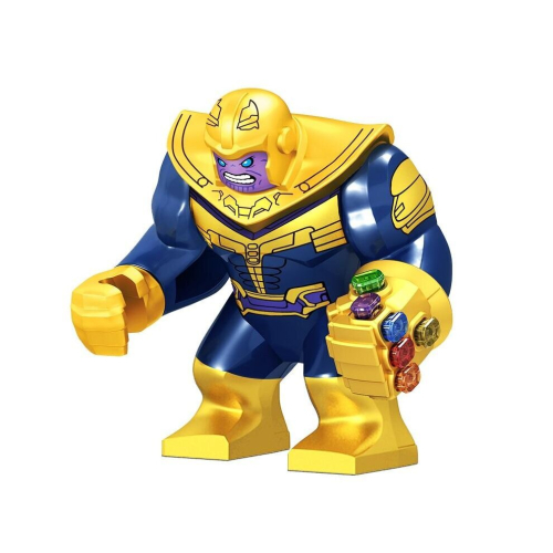 Thanos-1254 Avengers Endgame Minifigures Super Heroes Building Blocks Toys Fit Lego