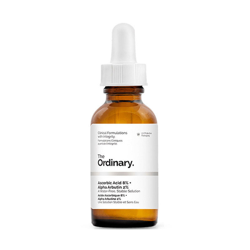The Ordinary Ascorbic Acid 8 Percent Alpha Arbutin 2 Percent 50ml.