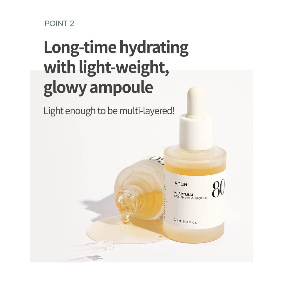 Heartleaf 80 Soothing Ampoule 30ml