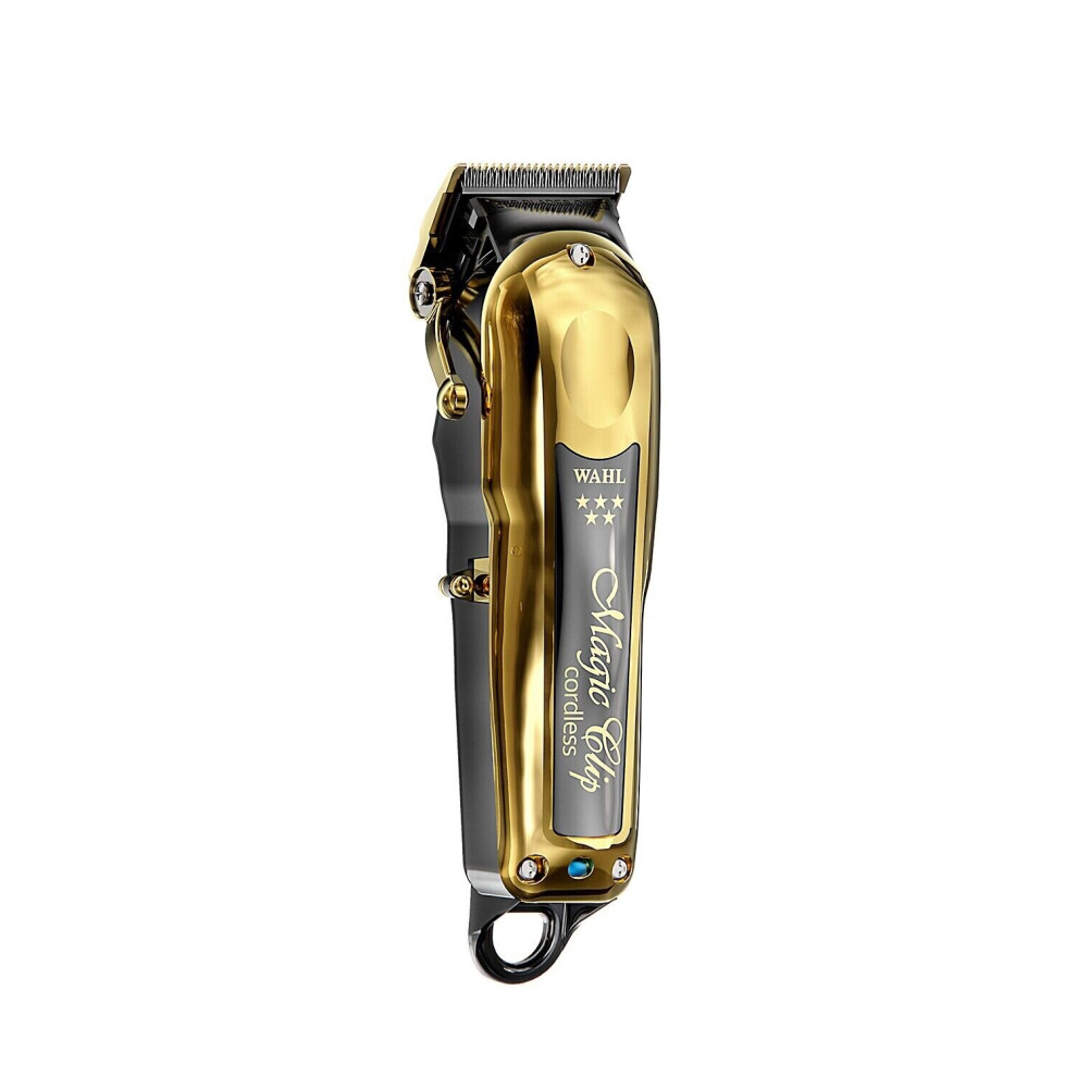 Gold Cordless Magic Clip Electric Shavers Hair Clippers for Men