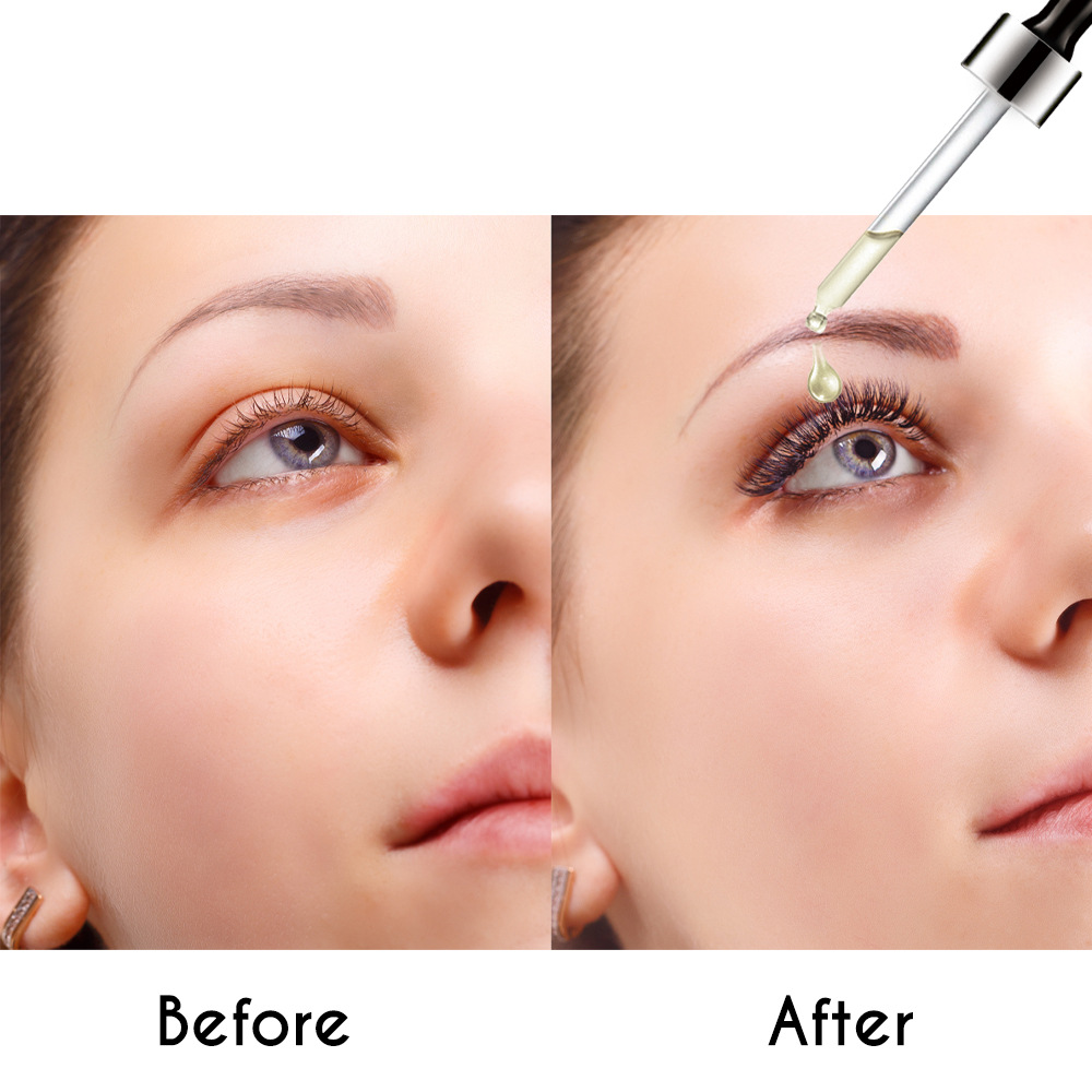 Eyelash Growth Serum Eyebrow Enhancer Products Longer Fuller Thicker Lashes Treatment Eye Care Liquid For Women 20ml
