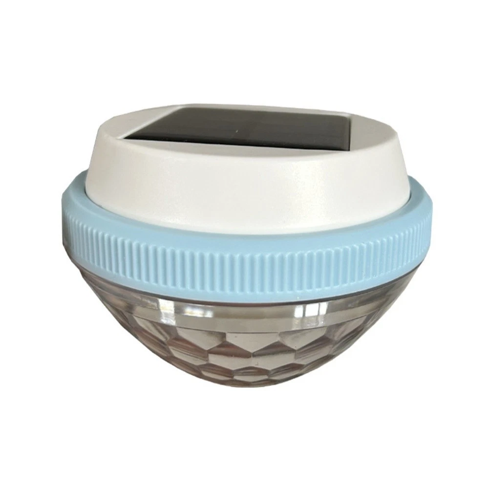 (Colored Diamond) Solar Floating Pool Light Color Changing Waterproof LED for Outdoor Decor