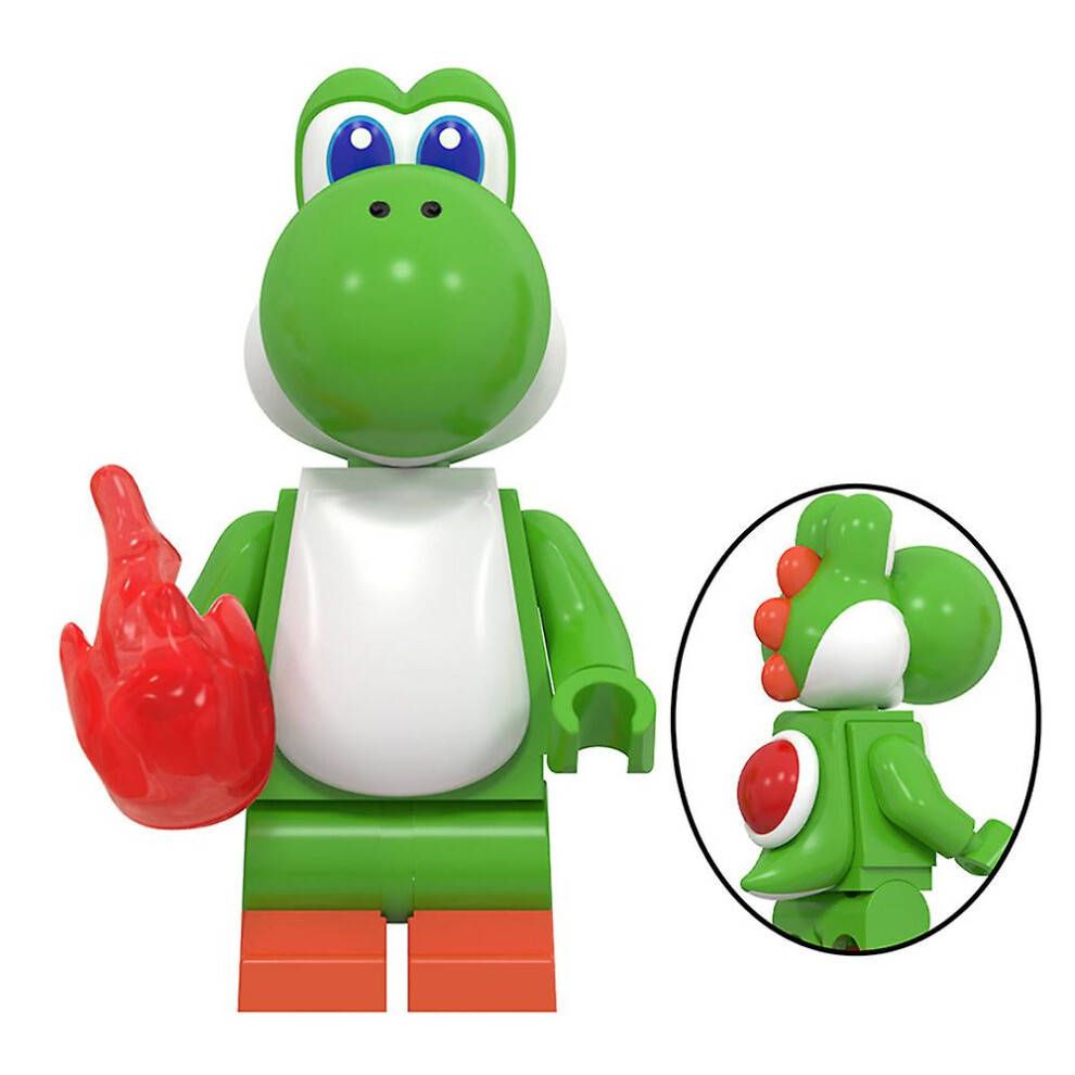 Super Mario Minifigure Assembled Building Blocks Toys Figure Model Collectible Gift